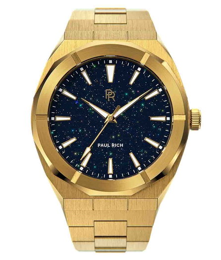 Paul Rich Star Dust Gold Blue - Officieel dealer | Horlogewatch.nl