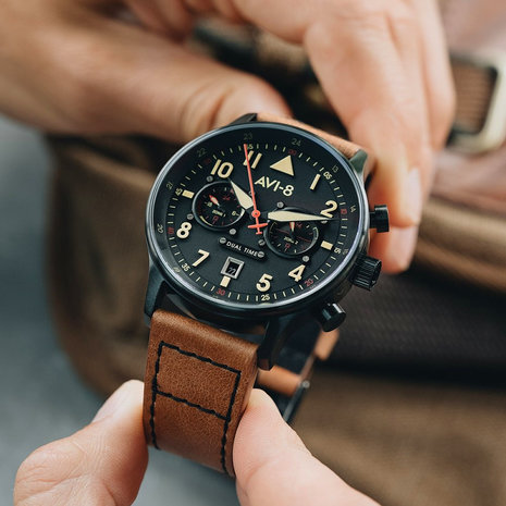 AVI 8 Hawker Hurricane AV 4088 03 Carey Dual Time Debden