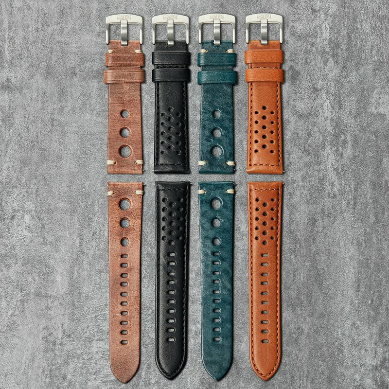 AVI-8 Strap Rally Tan Style AV-STRAP22-L07 Horlogewatch.nl