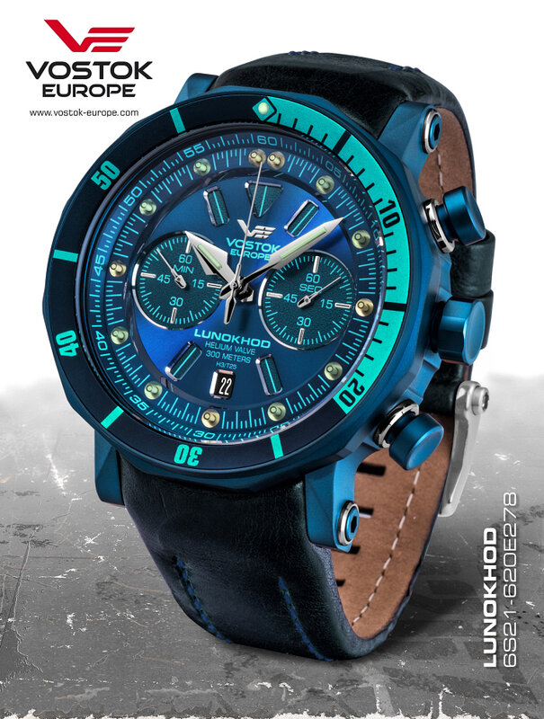 Vostok Europe Lunokhod 2 Grand Chrono 6S21-620E278 Horlogewatch.nl