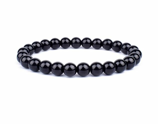 Armband natuursteen tijgeroog zwart Horlogewatch