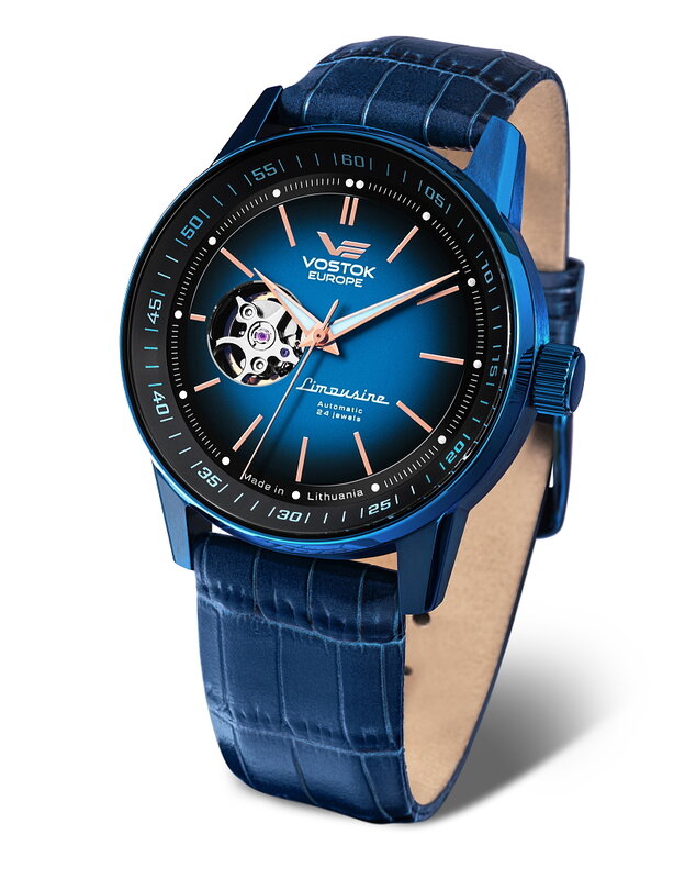 Vostok Europe GAZ 14 Automatic Open Balance NH38 560D681 Horlogewatch Official dealer