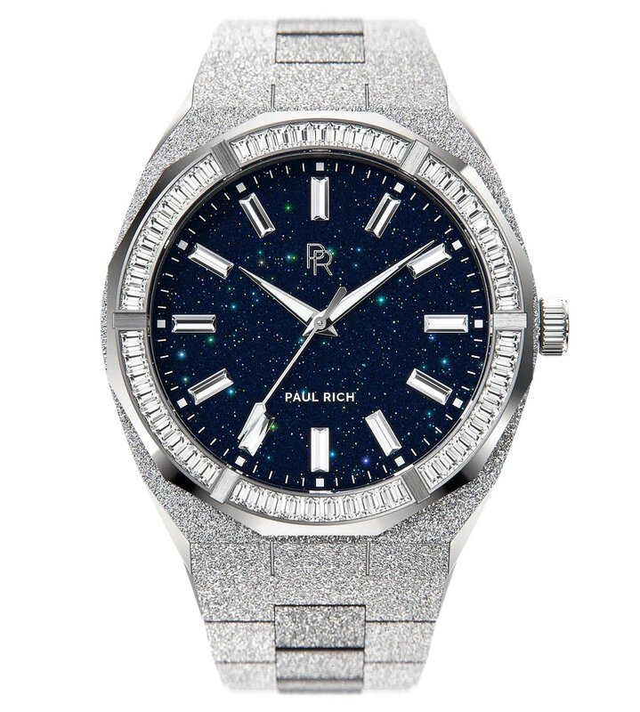 Paul Rich Limited Frosted Star Dust Moonlight Silver Horlogewatch Officieel dealer