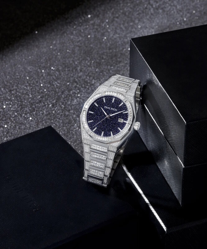 Paul Rich Iced Star Dust 2 Silver Limited Edition Horlogewatch