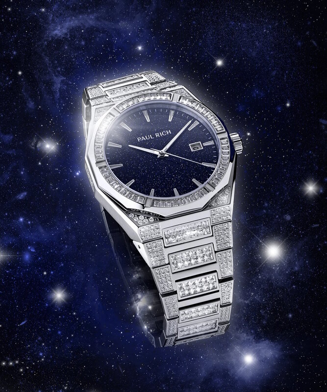 Paul Rich Iced Star Dust 2 Silver Limited Edition Horlogewatch