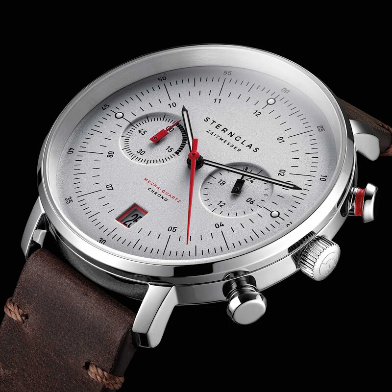 Sternglas Hamburg Chrono Silver S01-HC10-VI11 Horlogewatch