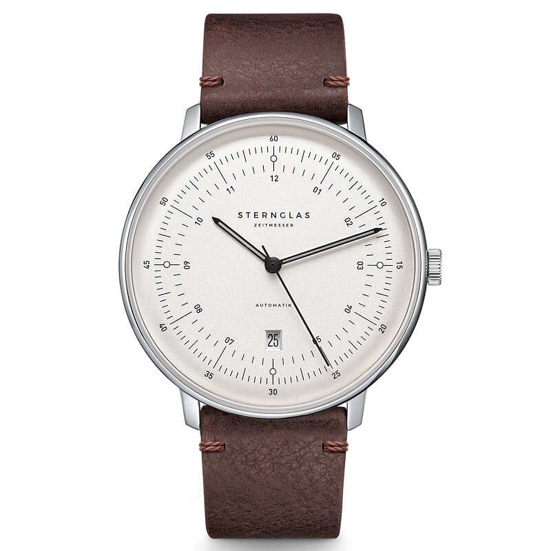 Sternglas Hamburg Silver Automatic S02-HH10-VI11 Horlogewatch