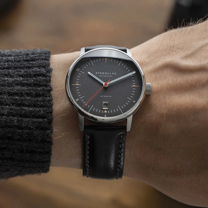 Sternglas Naos Pro Automatic Anthracite S02-NP11-BR02 Horlogewatch