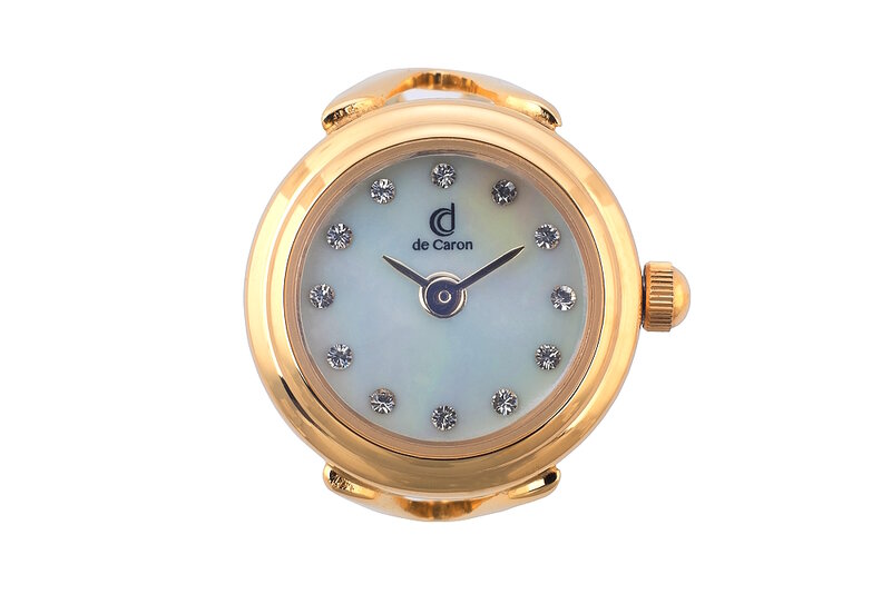 De Caron Ring Horloge Goud 1753-G2 Horlogewatch