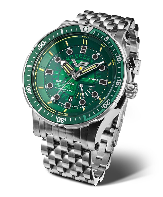 Vostok Europe Batiscafos Hybride PX84-511A770B Horlogewatch