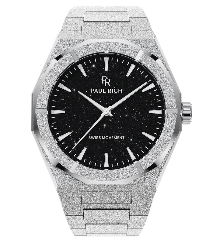 Paul Rich Frosted Star Dust II Void Silver Horlogewatch