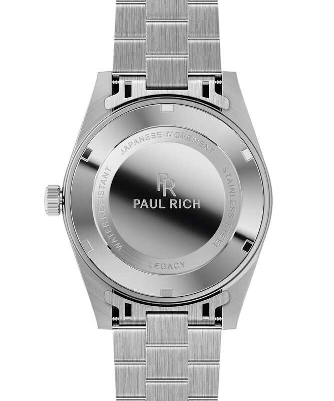 Paul Rich Legacy Silver Black Aventurine Horlogewatch