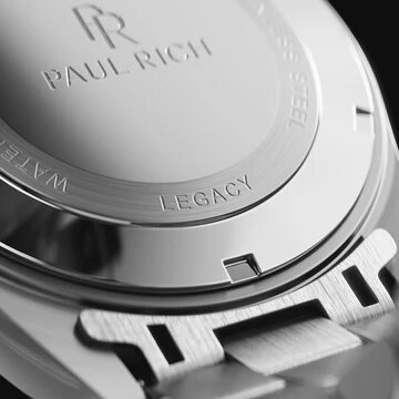 Paul Rich Legacy Silver Black Aventurine Horlogewatch