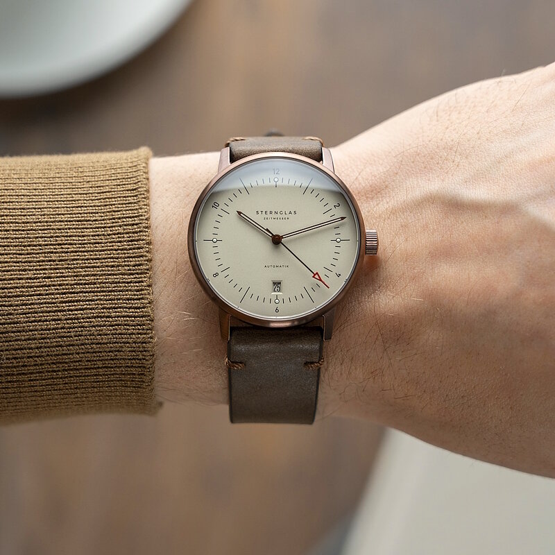 Sternglas Naos Alabaster Bronze Automatic S02-NA42-VI17 Horlogewatch