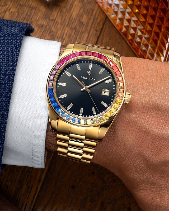 Paul Rich Legacy Limited Edition Rainbow Gold Horlogewatch