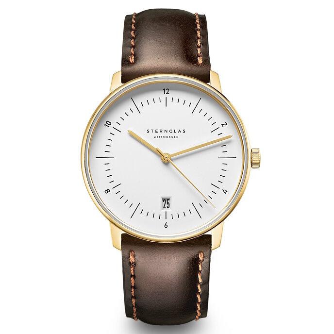 Sternglas Naos Edition Heritage White S01-NAE02-BR01 Horlogewatch