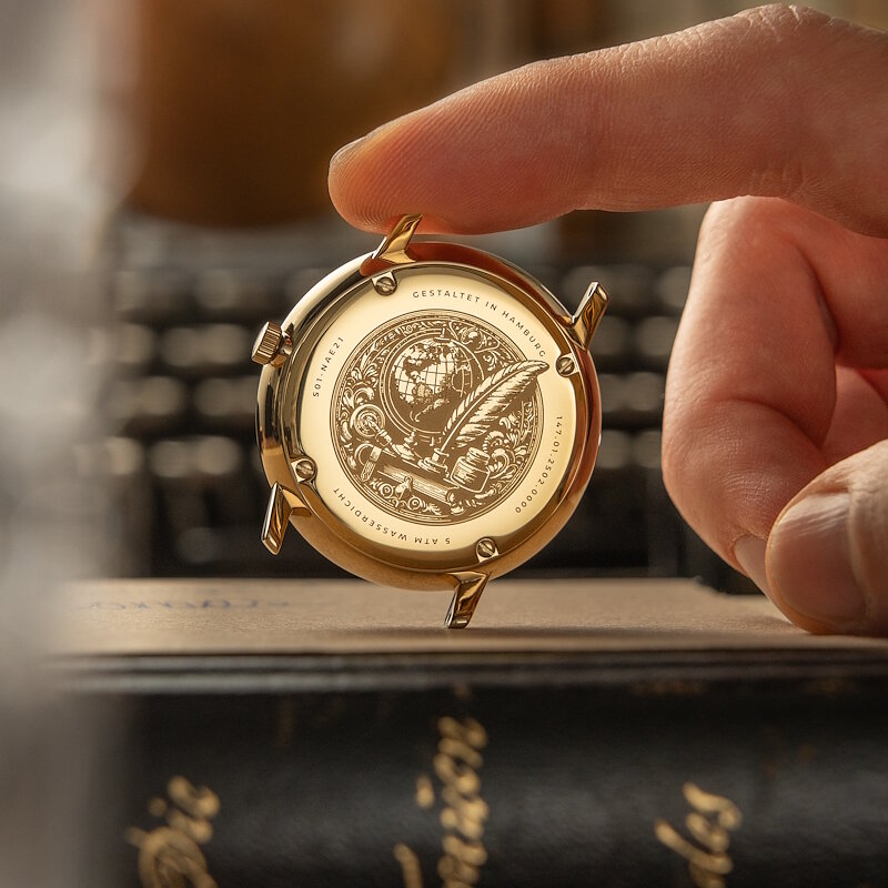 Sternglas Naos Edition Heritage White S01-NAE02-BR01 Horlogewatch