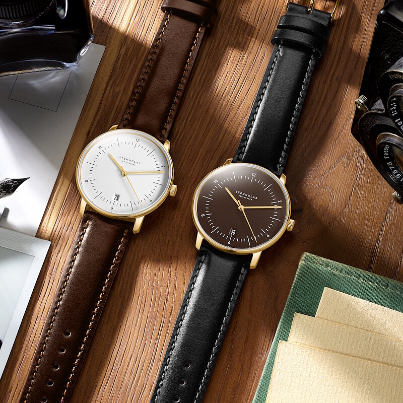 Sternglas Naos Edition Heritage White S01-NAE02-BR01 Horlogewatch