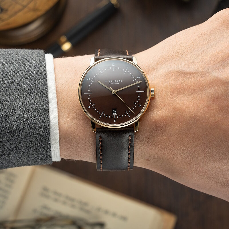 Sternglas Naos Edition Heritage Espresso S01-NAE21-BR01 Horlogewatch