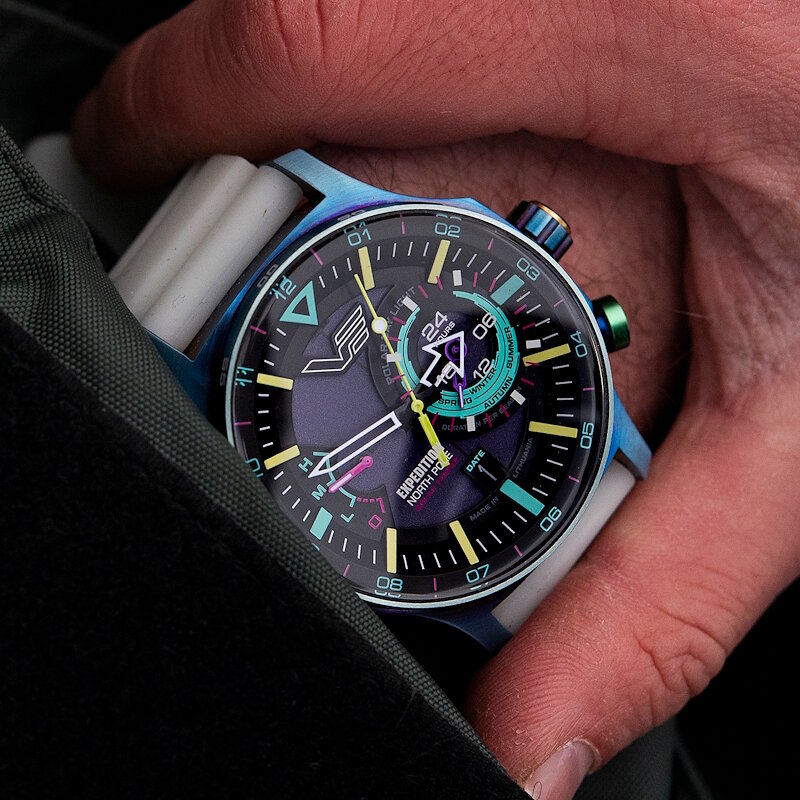 Vostok Europe Expedition North Pole Polar Light Solar 24h VS57-595D737B Horlogewatch