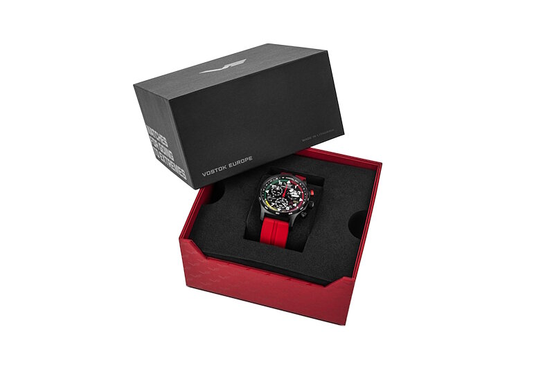 Vostok Europe Jurgis Kairys Unlimited Aerobatics 2025 Special Edition Chronograph VK68-592C775 Horlogewatch