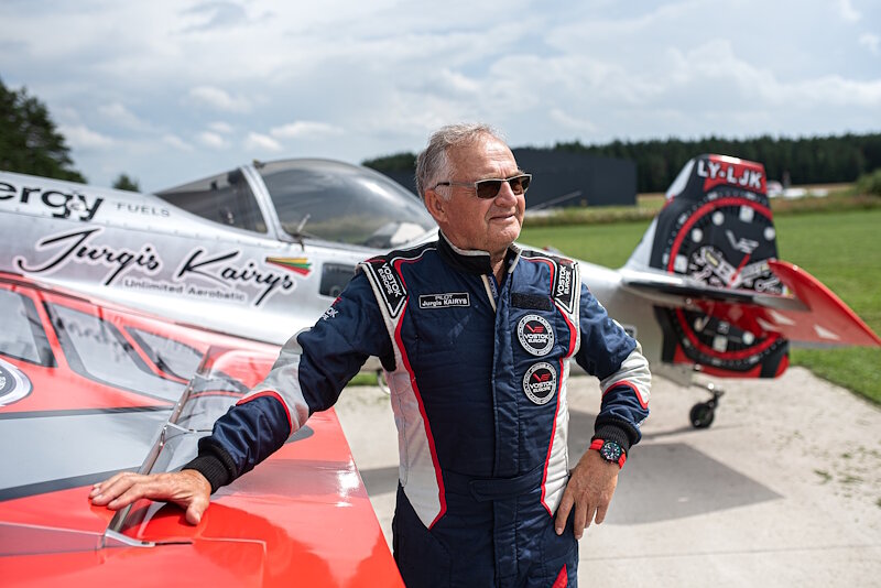 Vostok Europe Jurgis Kairys Unlimited Aerobatics 2025 Special Edition Chronograph VK68-592C775 Horlogewatch