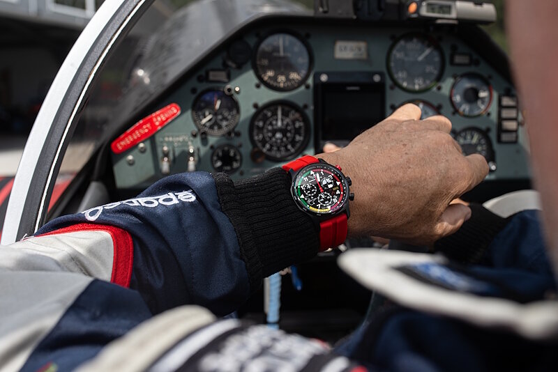 Vostok Europe Jurgis Kairys Unlimited Aerobatics 2025 Special Edition Chronograph VK68-592C775 Horlogewatch