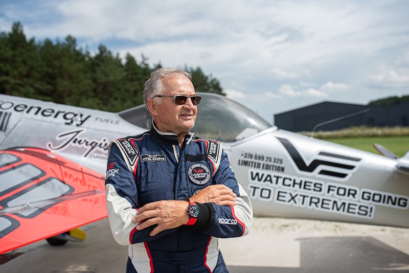 Vostok Europe Jurgis Kairys Unlimited Aerobatics 2025 Special Edition Chronograph VK68-592C775 Horlogewatch