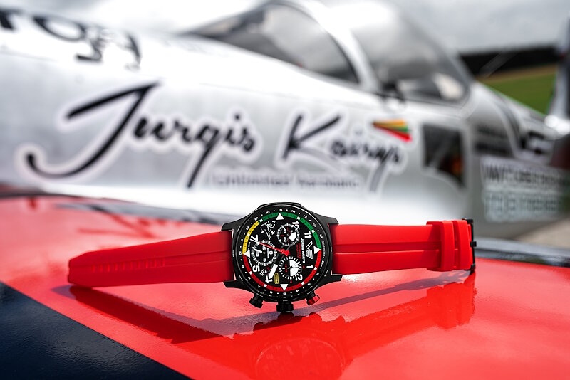 Vostok Europe Jurgis Kairys Unlimited Aerobatics 2025 Special Edition Chronograph VK68-592C775 Horlogewatch