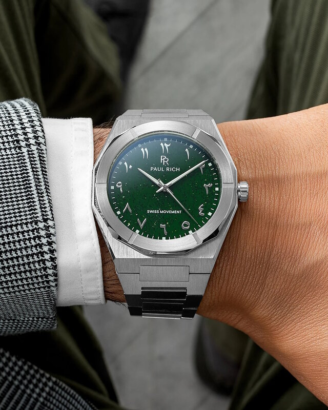 Paul Rich Star Dust II Emerald Mirage Horlogewatch
