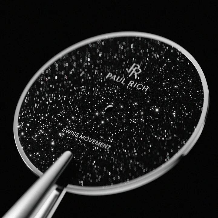 Paul Rich Frosted Star Dust II Void Black Horlogewatch