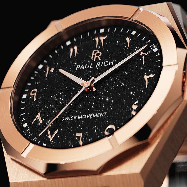 Paul Rich Star Dust II Obsidian Flame Horlogewatch