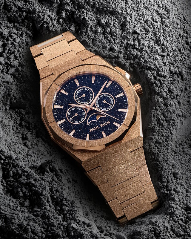 Paul Rich Moonphase Frosted Star Dust II Rose Gold Horlogewatch