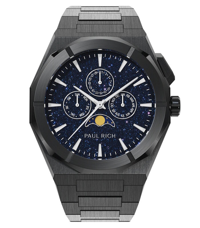 Paul Rich Moonphase Star Dust II Black Horlogewatch