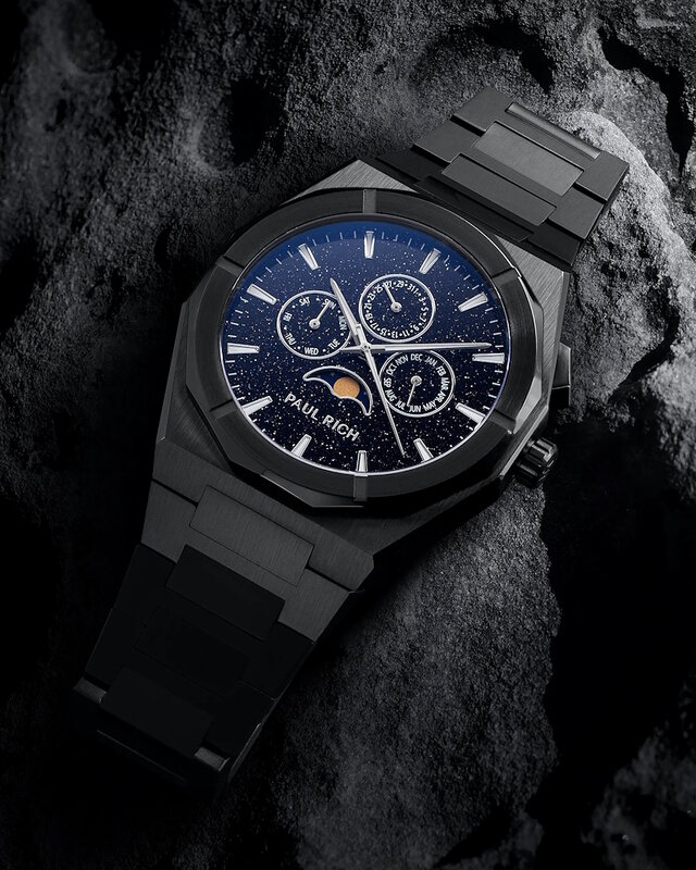 Paul Rich Moonphase Star Dust II Black Horlogewatch