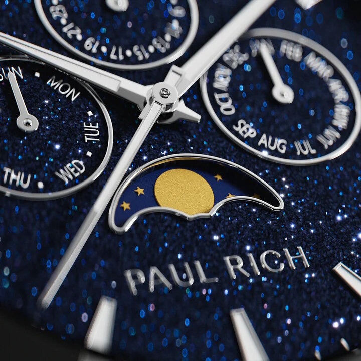 Paul Rich Moonphase Star Dust II Black Horlogewatch
