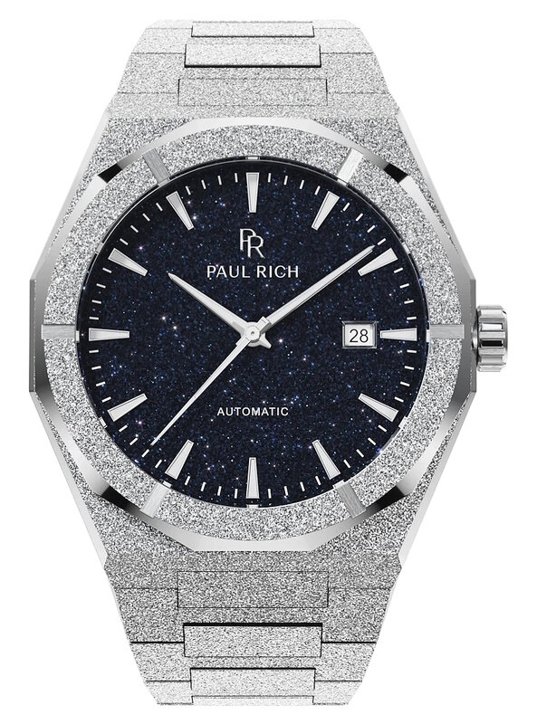 Paul Rich Frosted Star Dust II Silver Automatic Horlogewatch