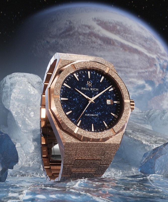 Paul Rich Frosted Star Dust II Rose Gold Automatic Horlogewatch