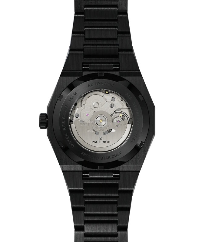 Paul Rich Frosted Star Dust II Black Automatic Horlogewatch