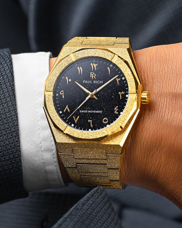 Paul Rich Frosted Star Dust II Obsidian Desert Horlogewatch