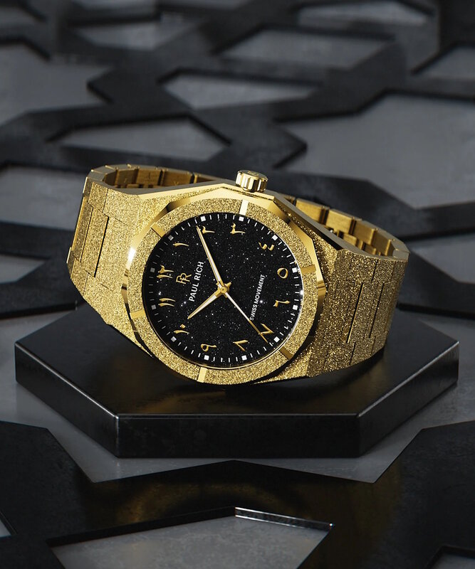 Paul Rich Frosted Star Dust II Obsidian Desert Horlogewatch