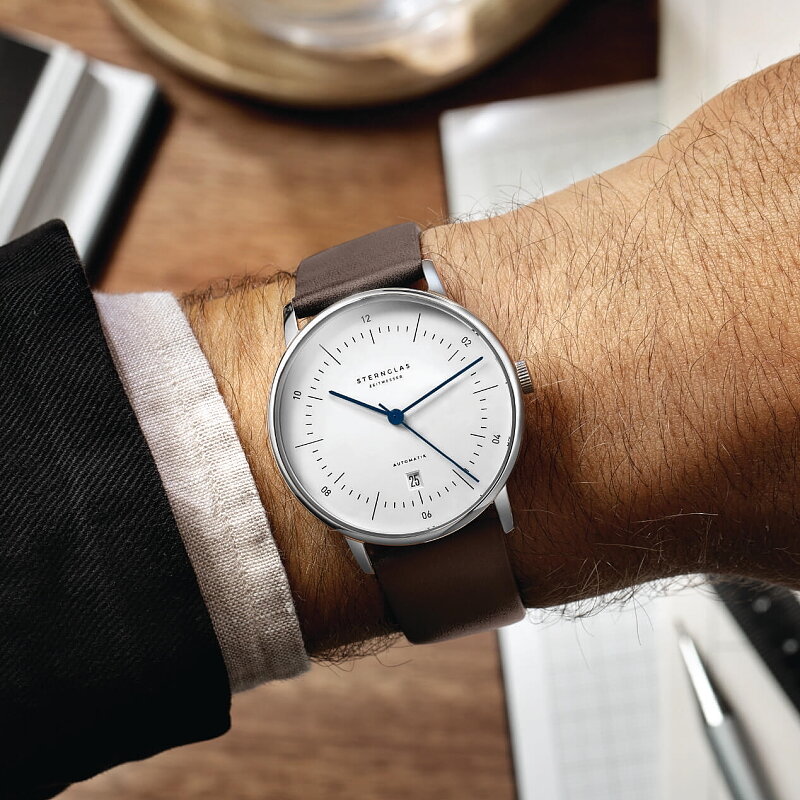 Sternglas Naos White Automatic S02-NA44-PR04 Horlogewatch