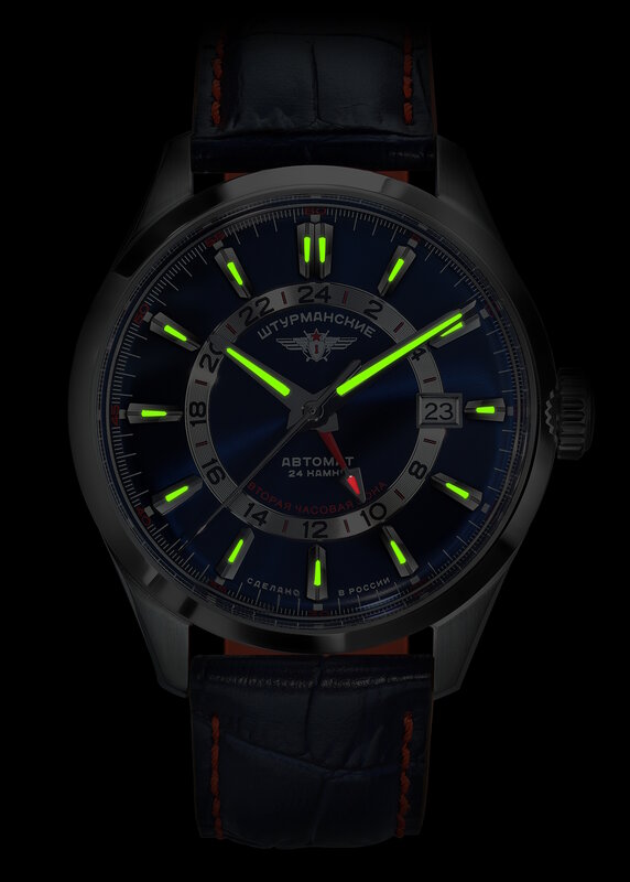 Sturmanskie Open Space GMT Automatic NH34-1891052 Horlogewatch