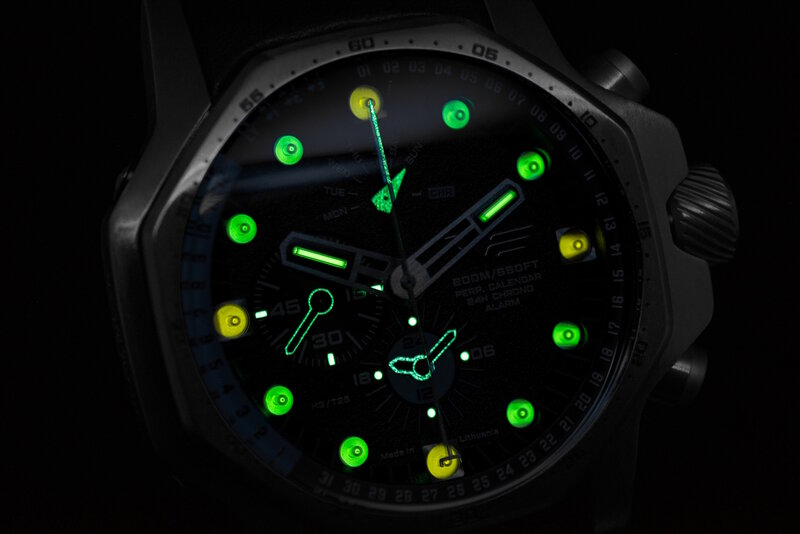 Vostok Europe Atomic Age Multifunction YM86-640A696B Horlogewatch