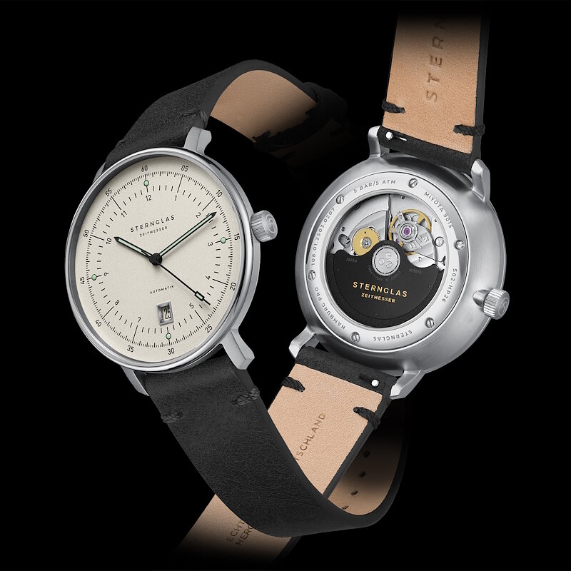 Sternglas Hamburg Pro Automatic Alabaster S02-HP26-VI15 Horlogewatch