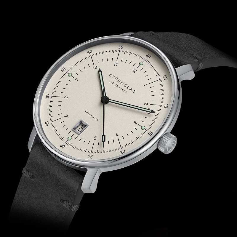 Sternglas Hamburg Pro Automatic Alabaster S02-HP26-VI15 Horlogewatch