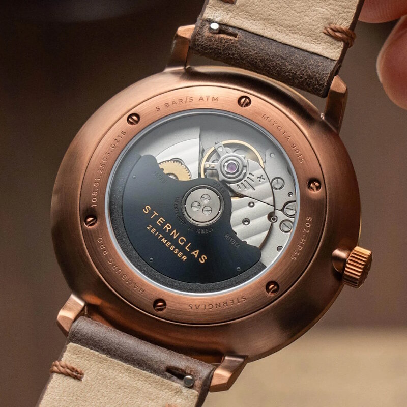 Sternglas Hamburg Pro Automatic Dark Green Bronze S02-HP35-VI17 Horlogewatch