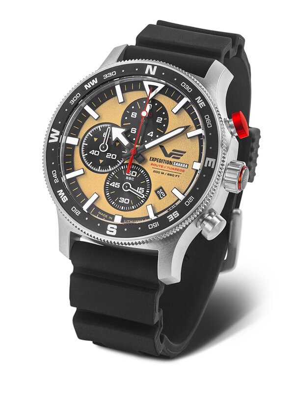 Vostok Europe Expedition Sahara Route Of Tuaregs Limited Edition Chronograph 6S10-598A753 Horlogewatch