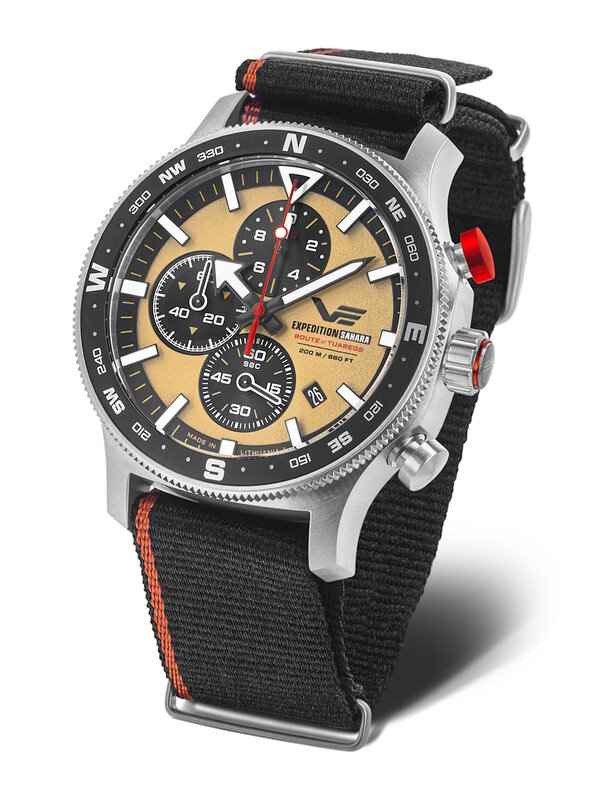 Vostok Europe Expedition Sahara Route Of Tuaregs Limited Edition Chronograph 6S10-598A753 Horlogewatch