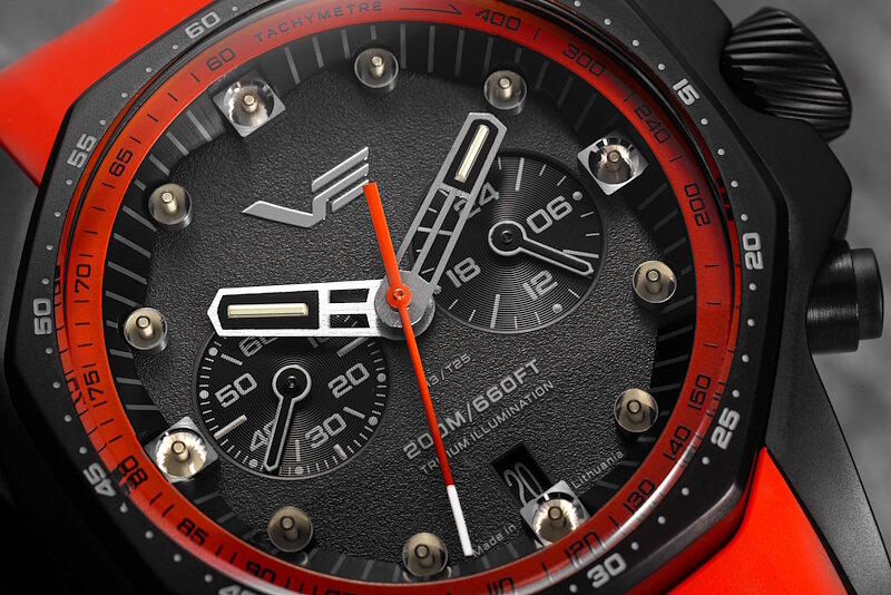 Vostok Europe Atomic Age Chronograph VK64-​640C699B Horlogewatch